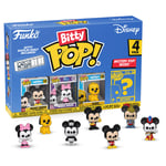 Funko Bitty Pop Disney Mickey Mouse 4 Pack Miniature Vinyl Figures