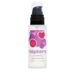 Lovehoney Raspberry Flavoured Lube - Versatile & Natural Feel Water Based Lube Gel - Delicious Fruity Lubricant & Licks for Men, Women & Couples - 100ml