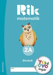 Rik matematik 2A Elevpaket - Tryckt bok + Digital elevlicens 12 mån