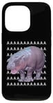 Coque pour iPhone 13 Pro Moo Deng Bébé Hippopotame