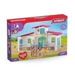 Centre Équestre, coffret figurines avec 75 éléments inclus dont 1 cheval, des...