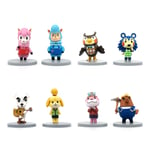 8pcs Switch Game Animal Crossing 2.7" Action Figure Toy Cake Topper Model Doll