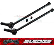 GPM STEEL FRONT / REAR CVD SWING SHAFT FOR TRAXXAS RC 1/8 SLEDGE MONSTER 95076-4