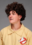 Dustin Stranger Things Style Brown Fancy Dress TV Cosplay Curly Wig