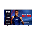 TV TCL 75C641 4K QLED avec Google TV Game Master