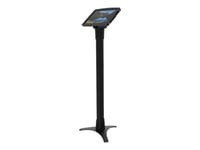 Compulocks Surface Pro 3-7 Space Enclosure Portable Floor Stand - Kiosk - Antistöld - För Surfplatta - Låsbar - Järn, Höggradig Aluminium - Svart - Skärmstorlek: 12" - Golvstående - För Microsoft Surface Pro 3, Pro 4, Pro 5, Pro 6, Pro 7, Pro 7+