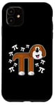 Coque pour iPhone 11 PI Tag chien mathématicien enseignant mathématicien