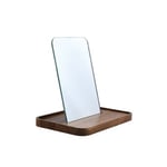 Miroir sur socle rectangulaire Bois ALESIA D'acacia Spirella