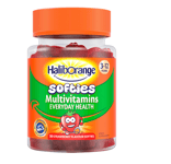 HALIBORANGE MULTIVITAMINS STRAWBERRY FRUIT SOFTIES, GUMMY, 60 MULTIVITAMINS