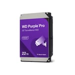 WD Purple Pro WD221PURP - hårddisk - 22 TB - övervakning, smart video - SATA 6Gb/s