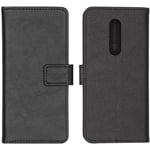 Coque pour OnePlus 8 Portefeuille Etui Housse Noir iMoshion