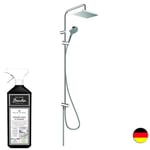 Colonne de douche HANSGROHE Vernis Shape 230 EcoSmart chromée - Métal - Carrée - Avec douchette