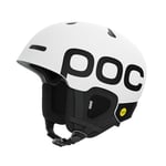 POC Auric Cut BC MIPS - Casque de ski et de snowboard polyvalent pour une utilisation tout-terrain avec coque extérieure en ABS durable, M-L 55-58 cm