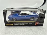 DODGE CHARGER R/T 1968 BLEU BLUE 1/32 PIONEER P034 SLOT NO SCALEXTRIC