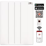 Electric Panel Heater Wifi App Smart Radiator Timer LED Wall Mounted IP24 600W