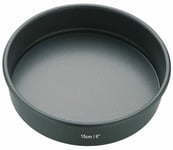 MasterClass Non-Stick Round Sandwich Tin with Loose Base, 15 cm (6")