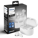 Écouteurs sans fil - PHILIPS - TWS Bluetooth 5.3 - Microphone AI - Étanchéité IPX4 - 15 heures d'autonomie