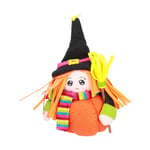 Halloween Plush Toys Dolls Funny Dolls Rag Doll Pumpkin Little Witch Decorati