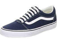 Vans Homme Ward Seasonal Sneaker Basse, (Canvas) Dress Blues/White, 39 EU