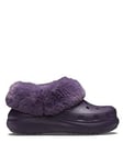 Crocs Furever Crush, Purple, Size 4, Women