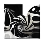 Homemania Tableau Couleurs - Abstract - pour Salon, Chambre - Multicouleur en Polyester, Bois, 60 X 3 X 60cm - HM20KNV60x60-185