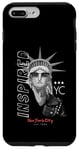 iPhone 7 Plus/8 Plus Cool New York City NYC Statue of Liberty USA Flag Design Case