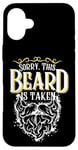 Coque pour iPhone 16 Plus Country Retro Sorry This Beard is Taken