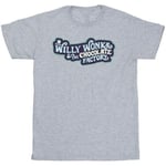 T-shirt enfant Willy Wonka  Chocolate Factory Logo