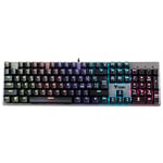 Itek Clavier de Jeu Itek X10 - Mécanique, Blue Switch, 104 Touches, Rainbow LED avec 12 Modes