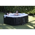 Sunspa Spa Gonflable Carré 6 places avec bandeau LED