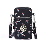 YAMEIZE Sacs à Bandoulière pour Femmes Petit Sac pour Pochette Telephone Portable Sac à Main Petits Sacoche Bandoulière de Moins de 7 Pouces