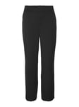 VERO MODA Womens Maya Straight Trousers Black XS