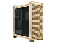 In Win Dubili Gold, Full Tower, Pc, Gull, Atx, Eatx, Micro Atx, Mini-Itx, Aluminium, Herdet Glass, 16 Cm