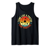 Science Think Like A Proton Stay Positive Scientist Tank Top