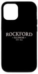 Coque pour iPhone 12/12 Pro Rockford IL - Simple Rockford IL