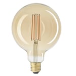 Unison LED-Lampa E27 Glob 125mm Amber 3-stegsdimmerUnison