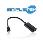 Câble Adaptateur Mini DisplayPort Vers HDMI Femelle Display Port 1080P Noir