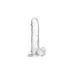 KONDOMER Sinful Pleasures - JELLY DILDO TRANSPARENT L dildosexleksaker