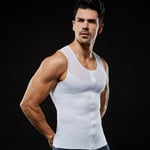 T-Shirt Modelant Le Corps Pour Hommes, Perte De Poids, Amincissant, Façonnant La Poitrine, Ventre, Vêtement Correcteur De Posture