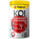 Tropical Tropical Koi Silkworm & Astaxanthin Pellet Fiskefôr S - 1L