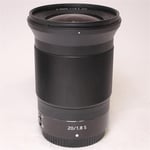 Nikon Used Z 20mm f/1.8 S Ultra Wide Angle Prime Lens