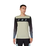 Fox Racing Flexair LS Maillot de VTT T-Shirt, Avoine Arcadia, m Hommes