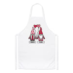 Personalised Gonk Gnome His Hers Valentines Chefs Apron Girlfriend Cooking