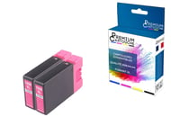 PREMIUM CARTOUCHE - 2 Cartouche compatible pour CANON PGI 1500XL Magenta Canon Maxify MB 2000 Series MB 2050 MB 2100 Series MB 2150 MB 2155 MB 2300 S