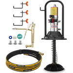 VEVOR Pompe a Graisse Pneumatique Rapport Pression 50:1 Pompe a Seau de Graisse Pneumatique Tuyau 4 m Pistolet a Graisse Pompe a Graisse Portable