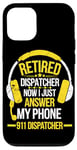 iPhone 12/12 Pro Retired Dispatcher Answer Phone 911 Dispatcher Emergency Case