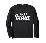 Indian Souvenirs Makes My Heart Skip A Beat Travel India Long Sleeve T-Shirt