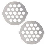 (7mm 19 Holes)2Pcs Electric Mincer Stainless Steel Grinding Plate SG