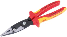 Draper Knipex Insulated 200mm Electricians Universal Installation Pliers 80803