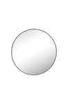 Acton Round Metal Frame Mirror Large 80cm